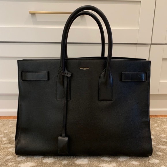 Saint Laurent Handbags - Saint Laurent Sac de Jour Carryall Black
